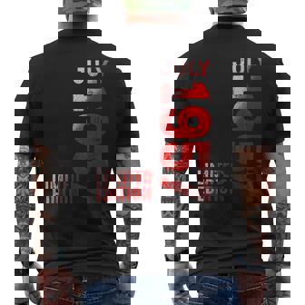 1957年7月 伝説の年 1957 レトロ 1957 ヴィンテージ 1957 メンズTシャツ バックプリント - Kawaiitshirt