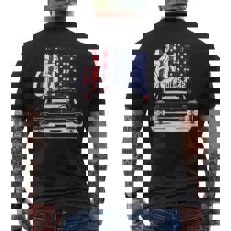 1965 65 Olds 442 Muscle Car Men's T-shirt Back Print | Mazezy