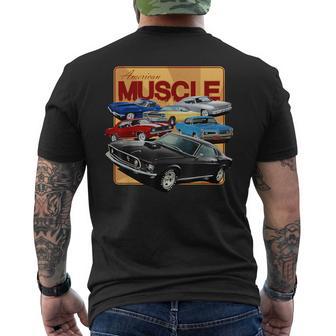 1968 1967 1965 2005 64 70 66 06 69 71 04 Gto Classic Car Men's T-shirt Back Print - Thegiftio UK