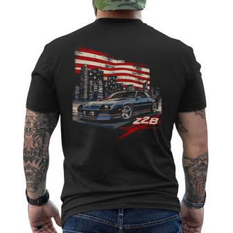 1980'S Iroc Iroc-Z Muscle Car American Muscle Retro Z28 Men's T-shirt Back Print - Thegiftio UK