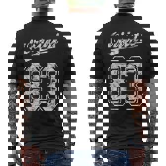 1983 Geburtstag 40 Jahre Original 83 Jahrgang 1983 Geschenk T-Shirt mit Rückendruck - Seseable