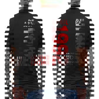 1992年4月 伝説の年 1992 レトロ 1992 ヴィンテージ 1992 メンズTシャツ バックプリント - Kawaiitshirt