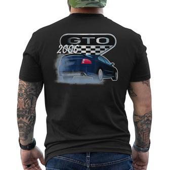 2006 Gto Classic Car Old School Muscle Car Men's T-shirt Back Print - Thegiftio UK