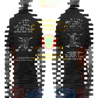 24Th Infantry Division Veteran Fort Stewart Georgia Men's T-shirt Back Print | Seseable FR