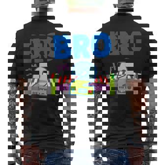 2Nd Birthday Boy Toy Lover Bro I'm 2 Year Old Story Party Men's T-shirt Back Print - Thegiftio