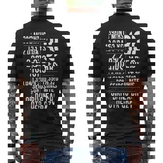 33 Años Casados Divertido 33 Aniversario De Boda Camiseta Hombre Estampado Espalda - Regaloses