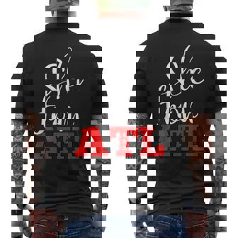 404 From Atlanta Georgia Atl Area Code Men's T-shirt Back Print - Thegiftio