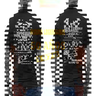 50 Cumpleaños Divertido – Nacidos En 1975 Camiseta Hombre Estampado Espalda - Regaloses