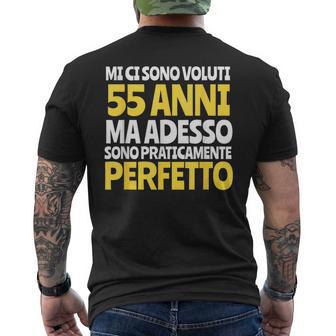55 Anni Divertente Per Gli Uomini Compleanno Uomini Ragazzi T-shirt da uomo con stampa posteriore - Novitaregali