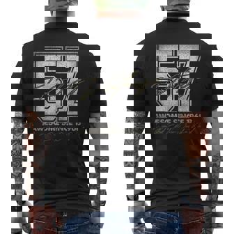 57 Year Old Vintage 1968 Limited Edition 57Th Birthday Men's T-shirt Back Print | Mazezy