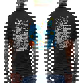 I Was 6 Now I'm 7 Year Old Birthday 7Th Boys 67 Men's T-shirt Back Print | Mazezy