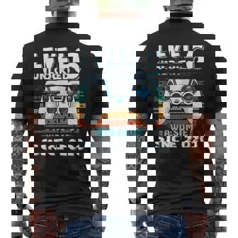 6 Year Old Bday Decorations Son Boy 6Yr 2020 6Th Birthday Men's T-shirt Back Print - Monsterry