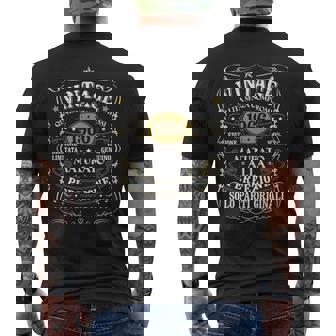 60° Compleanno Anni 60 Compleanno Uomointage 1966 Regalo T-shirt da uomo con stampa posteriore - Novitaregali