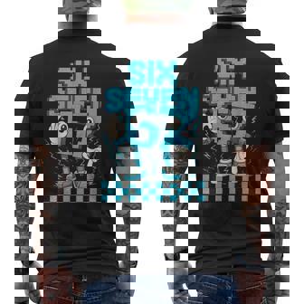 67 6 7 Six Seven Meme 6 7 Italian Brainrot 67 Boys Gaming Men's T-shirt Back Print | Seseable FR