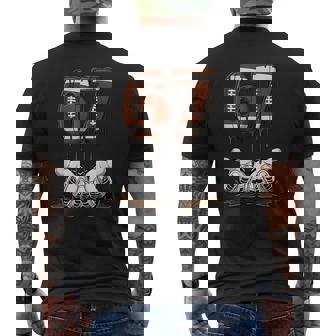 67 Football Six Seven 6 7 Meme 6-7 Football Drip 67 Men's T-shirt Back Print - Monsterry