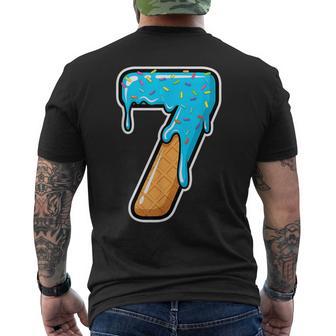 67 Halloween Costume Duo Matching Number 6 And 7 Outfit Men's T-shirt Back Print - Thegiftio UK
