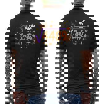 67 Halloween Drip Meme Square Root 4489 Math Ghost Boo Men's T-shirt Back Print - Seseable