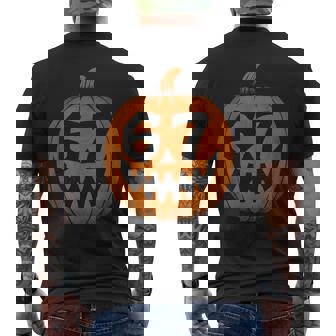 67 Meme Halloween Pumpkin 6 7 Brainrot Six Seven N Boys Men's T-shirt Back Print - Monsterry