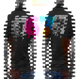 67 Meme Ice Cream Drip Six Seven Gen Alpha Slang 6 7 Men's T-shirt Back Print | Mazezy