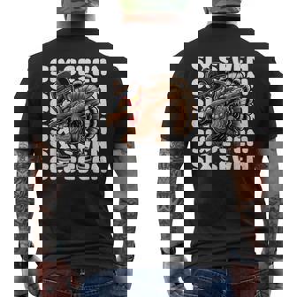 67 Thanksgiving Turkey Six Seven Meme Brainrot Boys Men's T-shirt Back Print | Mazezy