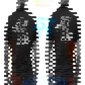 67 シークレットブレイン イタリアンスティールシックスセブンビデオゲーム メンズTシャツ バックプリント - Kawaiitshirt