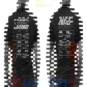 6Tages Of Debugging Lustiges Programmierer Informatiker T-Shirt mit Rückendruck - Geschenkecke