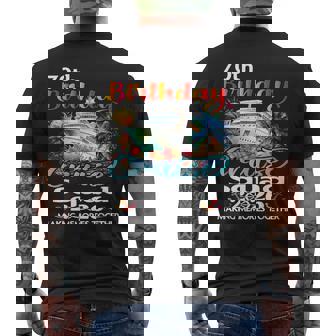 70Th Birthday Cruise Squad Friends Family Vacation Matching Men's T-shirt Back Print | Seseable CA