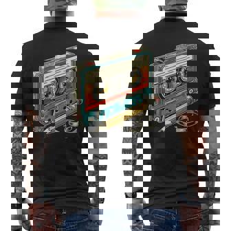 80S 90S Retro Cassetteintage Mixtapes Nostalgie Musique T-shirt imprimé au dos - Cadeauxyz
