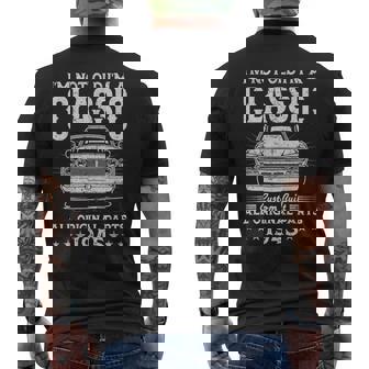 81 歳のギフト ヴィンテージ クラシック カー 1945 81 歳の誕生日 メンズTシャツ バックプリント - Kawaiitshirt