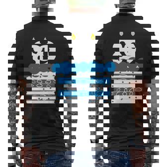 89 歳の誕生日番号 89 89 歳の誕生日番号 長袖tシャツ メンズTシャツ バックプリント - Kawaiitshirt