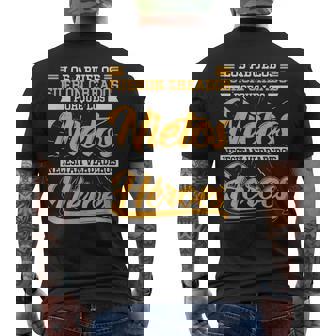 Abuelos Porque Nietos Necesitanerdaderos Héroes Camiseta Hombre Estampado Espalda - Regaloses