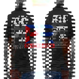 Acho Pr Es Otra Cosa Puerto Rican Saying Humor Men's T-shirt Back Print | Mazezy