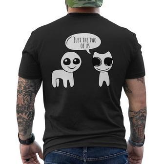 Adhd Creature Tbh Btw Creature Yipee Autistic Mascot Men's T-shirt Back Print - Thegiftio