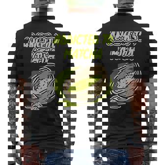 Adictos Al Té Matcha Matcha Camiseta Hombre Estampado Espalda - Regaloses