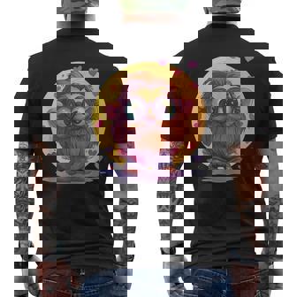 Adorable Barbu Avec Des Lunettes D'amour T-shirt imprimé au dos - Cadeauxyz