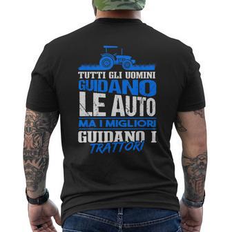Agricoltore Contadino Trattore Trattorista T-shirt da uomo con stampa posteriore - Novitaregali