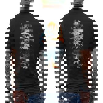 Aigle Majestueux Cadeau Pour Amoureux De La Nature Motif Aigle Cool T-shirt imprimé au dos - Cadeauxyz