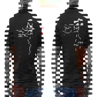 Aimant Pour Couple En Forme De Cœur Pour Laaint-Valentin T-shirt imprimé au dos - Cadeauxyz