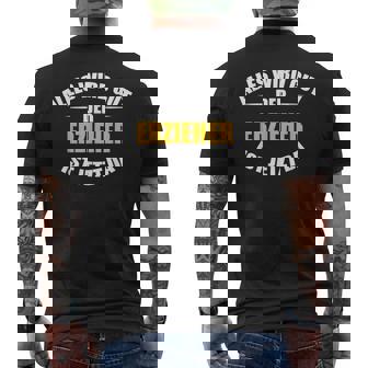 Alles Wird Gut Der Erzieher Ist Jetzt Da T-Shirt mit Rückendruck - Seseable