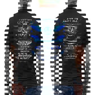 Als Gott Michor 66 Jahrenchuf Grinste Er 66 Geburtstag T-Shirt mit Rückendruck - Geschenkecke