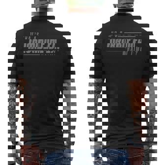 Have Always Fun That's A Horrible Idea What Time Men's T-shirt Back Print - Thegiftio