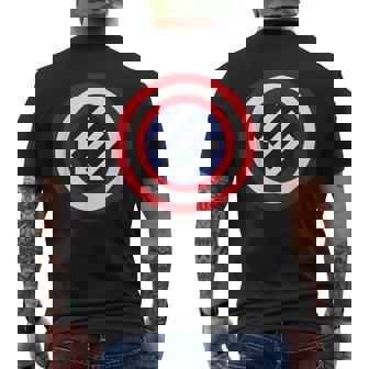 American Iron Front Three Arrows Men's T-shirt Back Print | Seseable UK