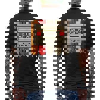 Amoureux De La Musique Années 80 Mixtape Retro Cassette T-shirt imprimé au dos - Cadeauxyz