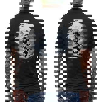 Amurái Japonesa Espada De Artes Marciales De Tokio Manga Larga Camiseta Hombre Estampado Espalda - Regaloses