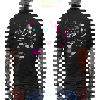 Amusant Avec Chat En Forme De Chat Manche Longue T-shirt imprimé au dos - Cadeauxyz