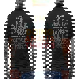 Analia Name Analia Personalized Name First Given Camiseta Hombre Estampado Espalda - Regaloses