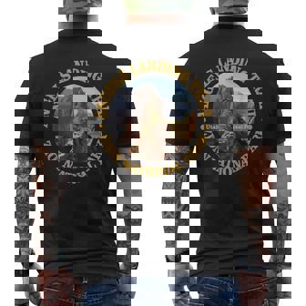 Angels Landing Trail Zion National Park Utah Adventure Men's Back Print T-Shirt | Mazezy