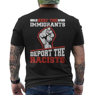 Antiracismo Igualdad -Olidaridad Activista Camiseta Hombre Estampado Espalda - Regaloses