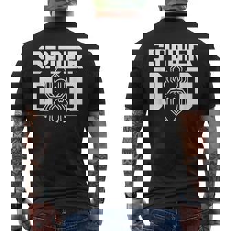 Araignée Avec Inscription Humoristique Pider Dad T-shirt imprimé au dos - Cadeauxyz