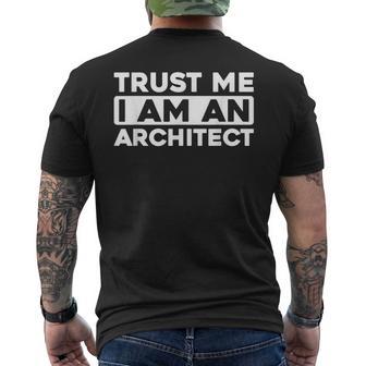 Architecte Bâtiment Conception Architecture T-shirt imprimé au dos - Cadeauxyz